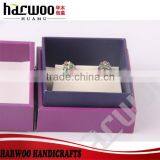 Classical Leatherette Paper Ring Box Custom Leather Jewelry Box Wholesale thumbnail-6