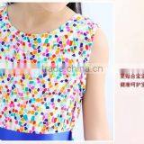 Kids Girls Summer Dress 2015 New Cotton Camisole Skirt Floral Princess Skirt Korean Children thumbnail-5