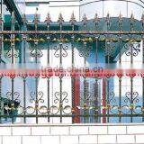 Top-selling modern garden wrought iron railing parts