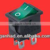Green Led 4 Way Rocker Switch