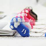 2G 4GB, 8GB, 16GB, 32GB Purple Cat Claw/paw Usb Drive, Cute Carton PVCPVC Ram's Horn USB Flash Drives Supplier's Choice