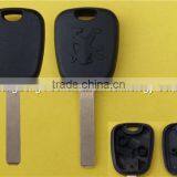 307 With Groove and Logo for High Quality Car Key Transponder Chip Peugeot Key Case Cover Shell Blank thumbnail-1
