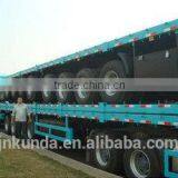 Low Price High Quality New 3 Axle 20ft 40ft Container Flatbed Semi Trailer for Sale Quality Choice thumbnail-6