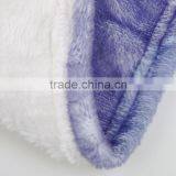 Colorful Comfortable Printing Custom Made Fur Blanket thumbnail-6