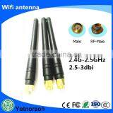 Factory Sale 2.4ghz Wifi Antenna With 3dbi High Gain Sma Connector Rubber Duck Antenna 2.4g thumbnail-3
