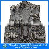 Cotton Men's Sleeveless Custom Camo Vest