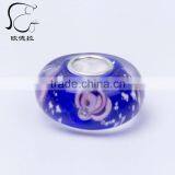 China Jewelry Wholesale Blue Murano Glass Beads Bracelet thumbnail-3