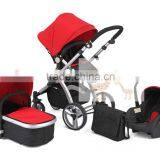 Baby Stroller 3 in 1 Europe Standard EN1888 Push Chair