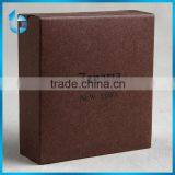 Pearlescent Paper Box With Black Foil and Embossed for Noble Jewelry