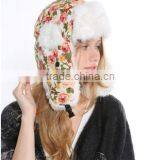 2016 Best New Manufactory Supplier Winter Jacquard Hand Lady Knit Hat/Custom Knitting Hat/Knitted Hat thumbnail-2