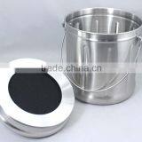 1.5 Gallon Stainless Steel Compost Pail thumbnail-3