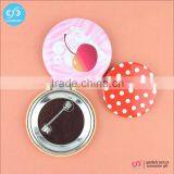 China Factory Supply Company Logo Cheap Custom Tin Button Badge With Safety Pin Quality Choice