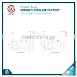 5072 4585 Euro Standard Deadbolt Mortise Door Lock Body thumbnail-2