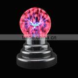 High Quality Desktop Family Decoration 3.5 Inch Plasma Light With Dragonfly