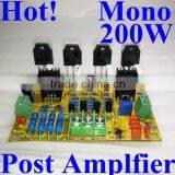 200W Mono Post Amplifier Module Assembled Board for Active Speaker , Hot !!!