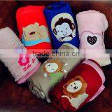 Super Soft Animal Print Coral Fleece Baby Beagle Blanket thumbnail-1