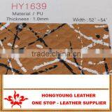 Painting Surface Leather Artrficial as Microfibre for Bags and Shoes Making thumbnail-5
