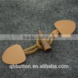 Real Leather Toggle Button for Coat