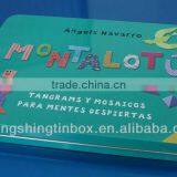 Rectangular Wire Hinged Tin Box