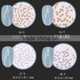 2016 New Trendy 68 Designs Nail Art Stencil, 3D Alloy Rivet Nail Art Decoration thumbnail-3