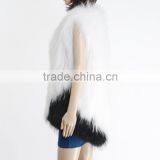 Ladies Winter Raccoon Fur Shawl KZ150065 thumbnail-3