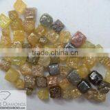 Natural Loose Mixed Color Rough Diamond Beads