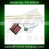 2D battery operated led strip with light sensor