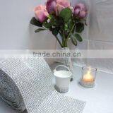 24 Rows Silver Wedding Decoration Rhinestone Ribbon thumbnail-3