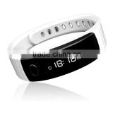 Bluetooth 4.0 smartband smart watch wristband with pedometer, sleep monitoring for Android IOS phones