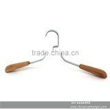 The HEAD Metal Coat Hanger Have Wooden in the Shoulder to Keep Keep Your Clothes in Natural Shape thumbnail-2