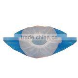 Medical Disposable Blue and White CPE+PP Two Colours Shoe Cover by CE/FDA/ISO Approved thumbnail-3