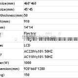 New Original Guillotine Electric Heavy Duty Stack Paper Cutter thumbnail-4
