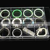 With Grid Acrylic Jewelry Storage Box thumbnail-1