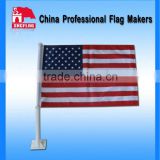 high speed drive USA national flying Car Flags