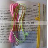 School Supplier 3d Silicone Pointing Finger Bookmark