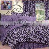 7Pcs Flocking Comforter Set
