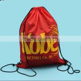 Wholesale Cute Backpack Fabric Polyester 210D Nylon Drawstring Bag