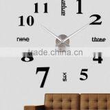Excellent Luxury DIY 3D Wall Clock Mirror Stickers Watch! thumbnail-6