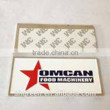 Lead-free Metal Raised Logo Plate With Back 3M Foam Glue thumbnail-1