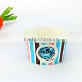 8oz Disposabe Ice Cream Paper Cup ,yogurt Paper Cup Custom Printed Ice Cream Paper Cups thumbnail-1