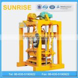 factory direct supply QT4-40 architectural material hollow and paver block  machine in africa