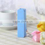 2016 New Invention 6 Colors Perfume 2600mah Power Bank of External Portable Power Bank