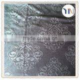 3d embossed Italy curtain fabric with velvet