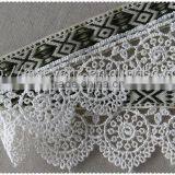 Fine Quality Multi Color Tassel Wholesale Jacquard Polyester Flower Fringe Trim thumbnail-6