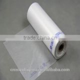 LDPE/HDPE flat plastic bag for food supermarket use HDPE shopping bags on roll