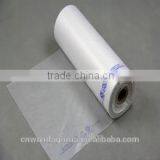 LDPE/HDPE Flat Plastic Bag for Food Supermarket Use HDPE Shopping Bags on Roll thumbnail-1