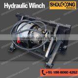 Skid Steer Loader Attachments Hydraulic Winch thumbnail-1