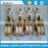 Coir Rope Aluminous Hoisting Pulley Tackle ,rope Pulley Blocks for Lifting thumbnail-1