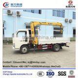 Dongfeng 4*2 4*4 Type 95 Hp Truck Mouted Crane Crane Low Bed Semi-trailer thumbnail-2