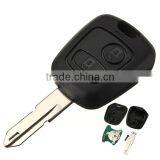 2 Button Compelete Remote Flip Key Fob With Chip TFor PEUGEOT 206 thumbnail-1